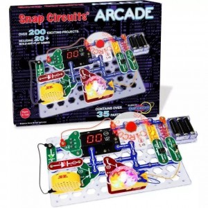 Snap Circuits 电路积木儿童玩具共有30个组件、可以拼装多达200余种电路